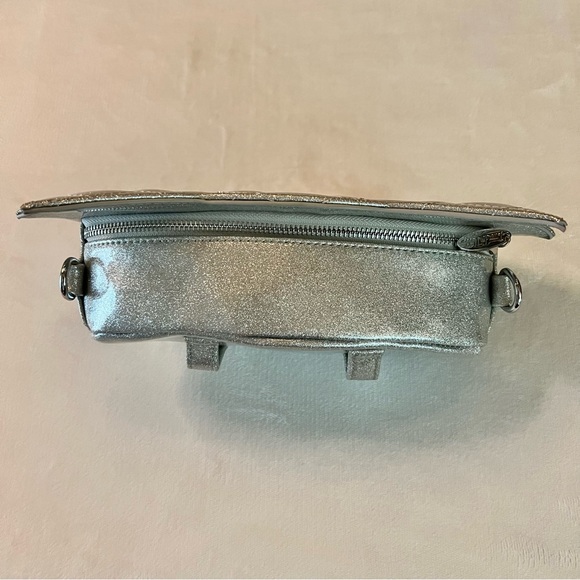 Lux de Ville Meowser Silver Sparkle Sash Bag - Picture 6 of 14